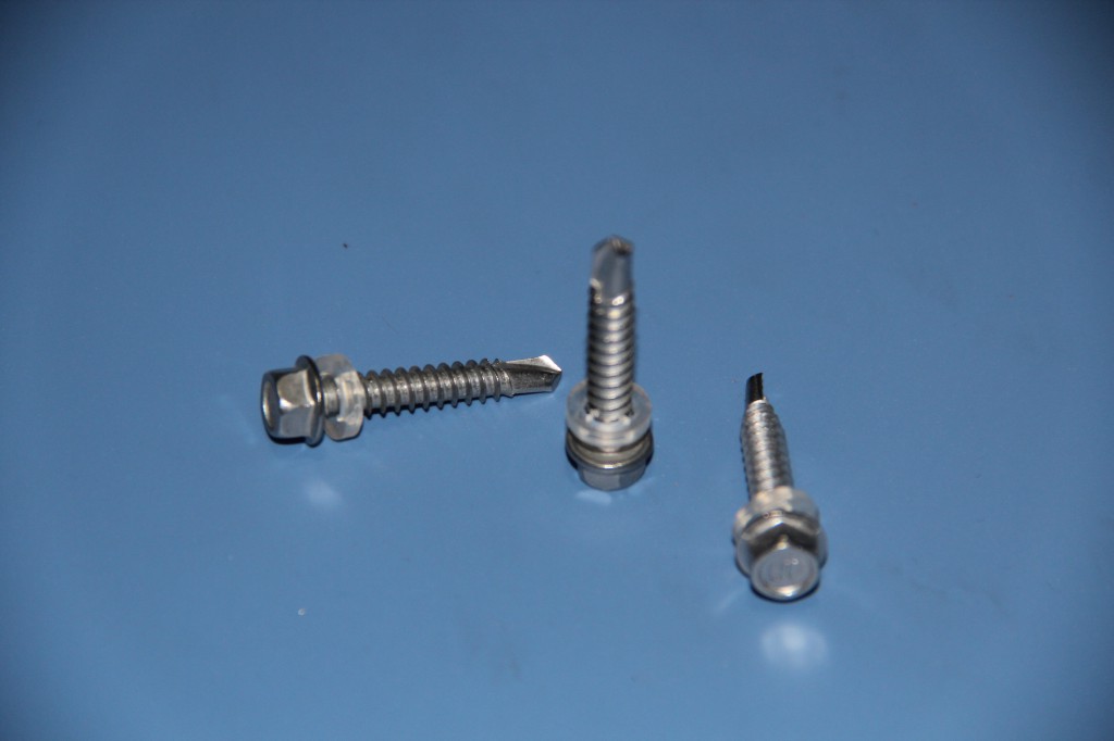 DIN7504K六角法蘭帶墊鉆尾螺釘